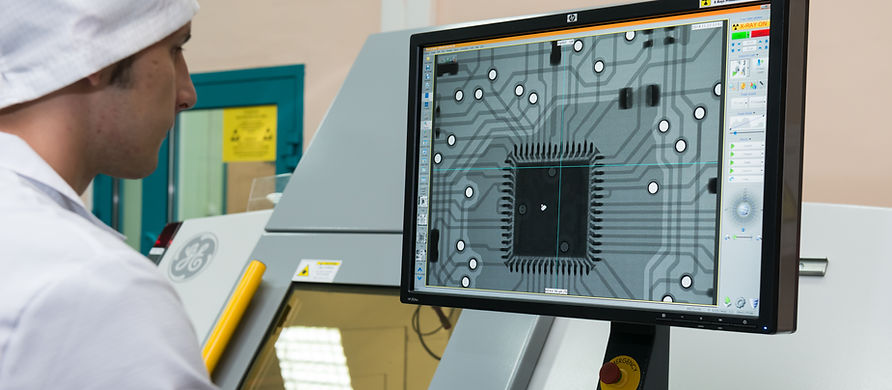 High-tech manufacturing facility